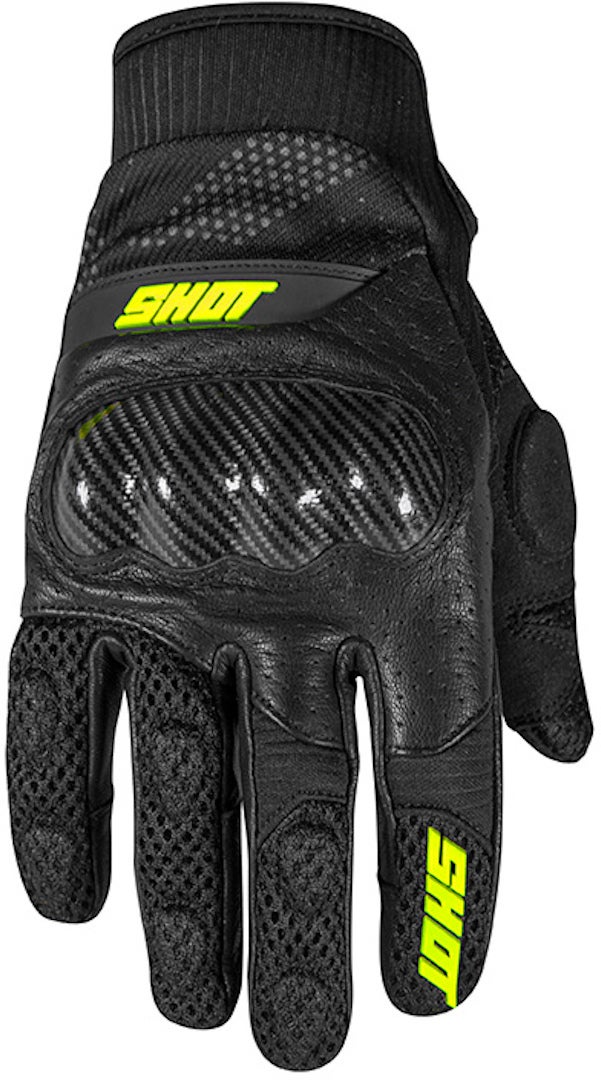 Shot Divers Stunter Race Motocross handsker neongul 10 Figur 1
