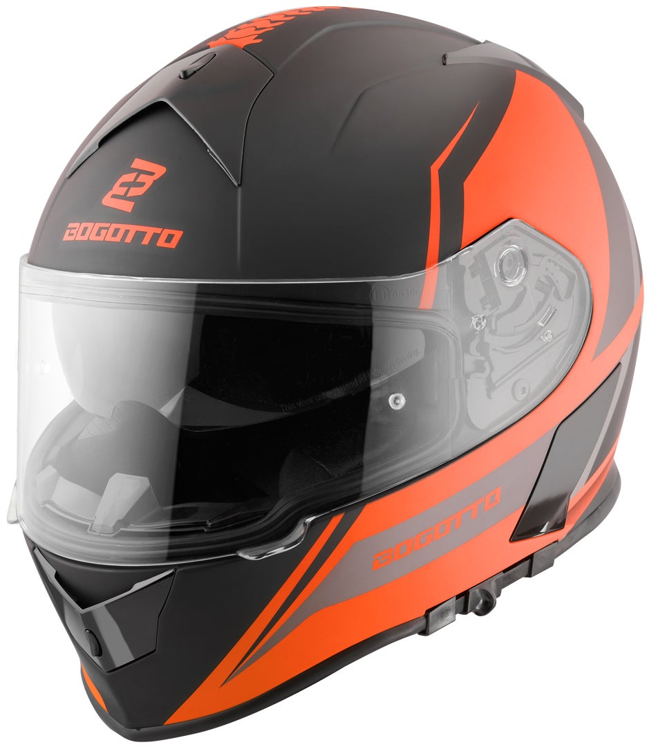 Bogotto V126 G-Evo Hjelm sort/orange 2XL Figur 2