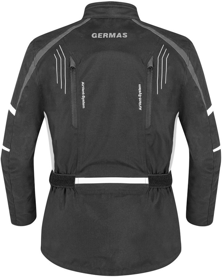 GMS Dayton Giacca tessile da donna nero/grigio M Figura 2