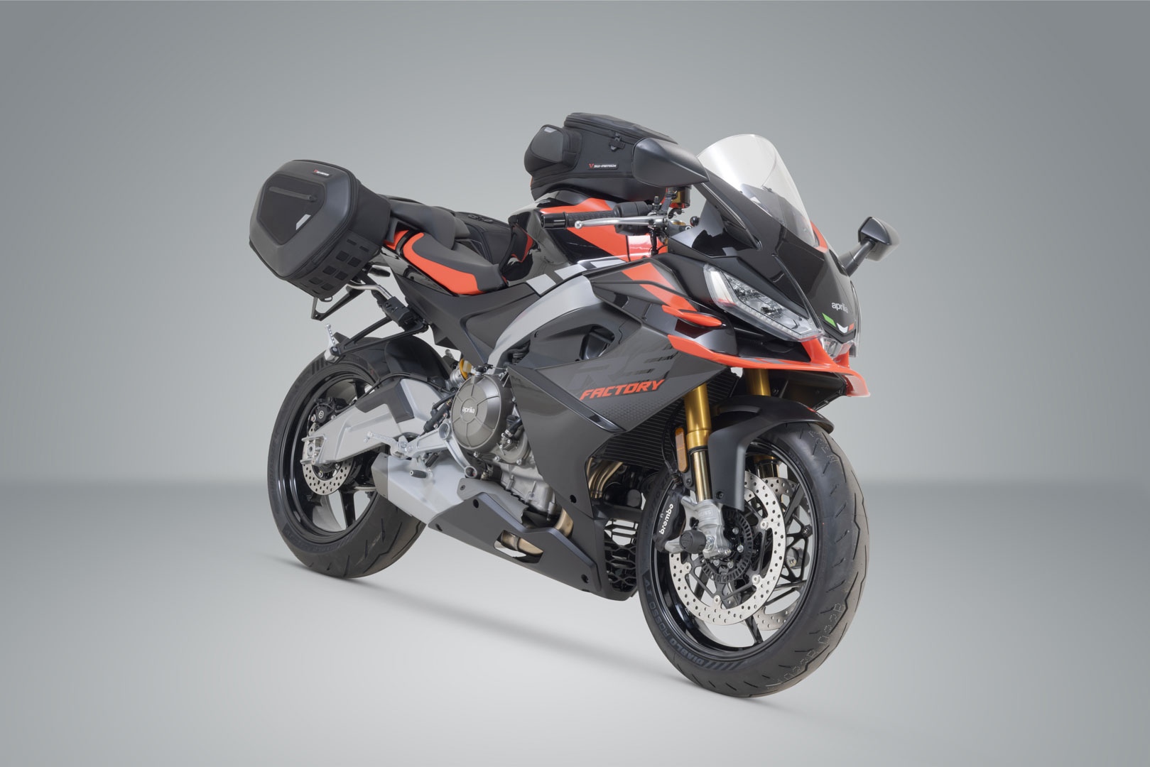 Set de geantă SW-Motech PRO BLAZE H - Negru. Aprilia RS 660 Extrema (23-). Figura 2