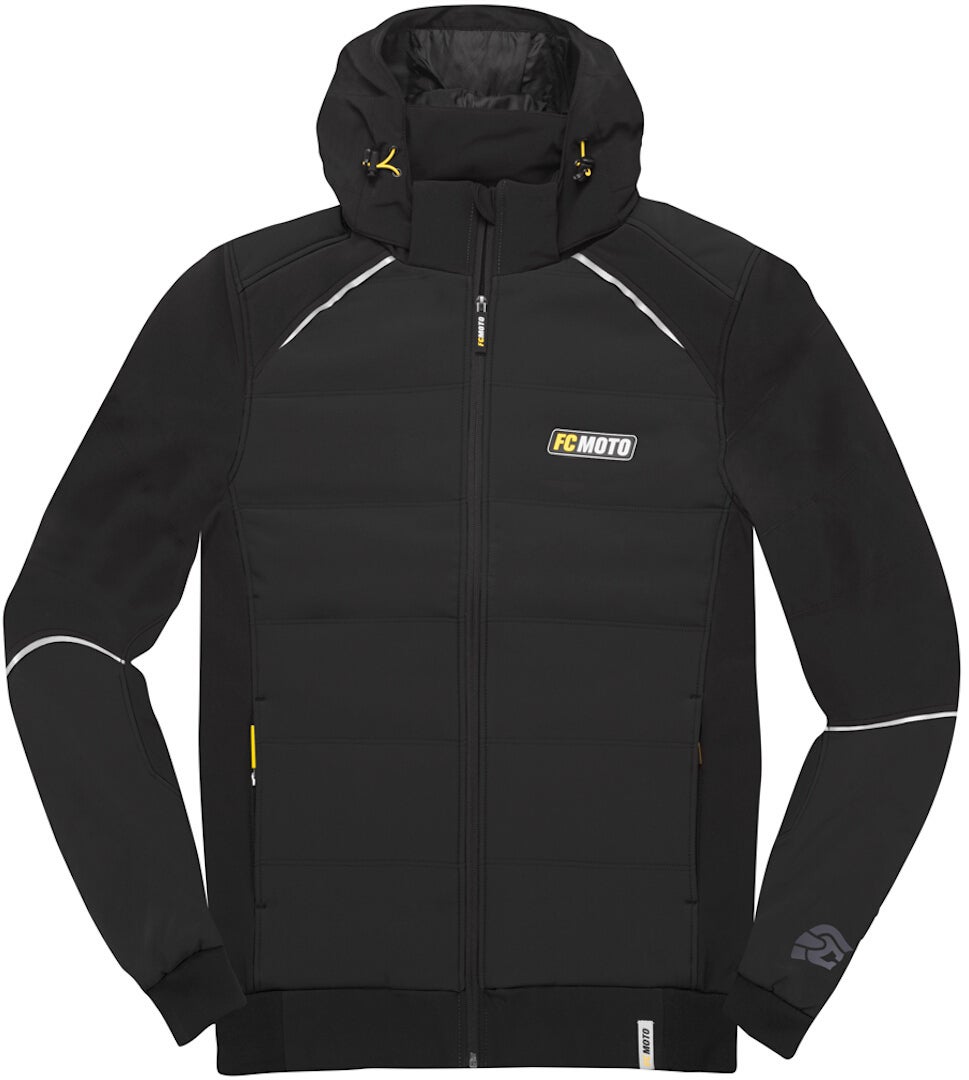 FC-Moto FCM-PSSJ Softshell Jas Zwart XXL Figuur 1