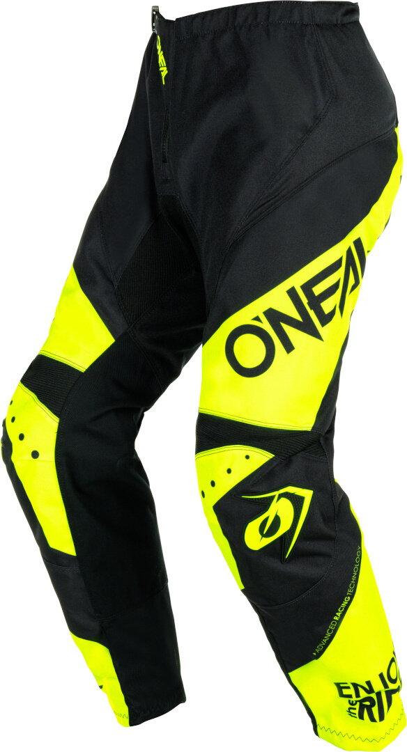 Oneal Element Racewear Motocross bukser sort/neon 38 Figur 1