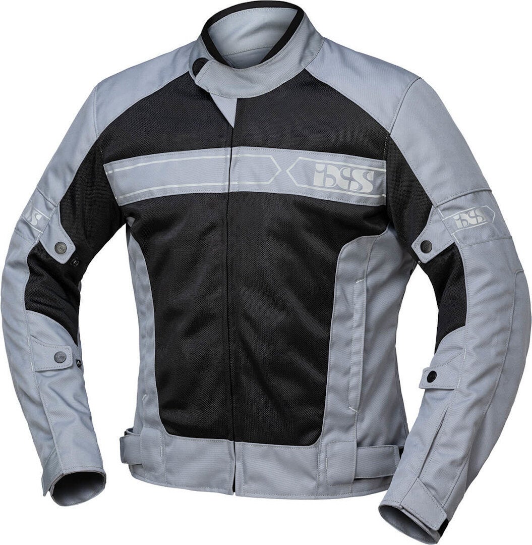 IXS Evo-Air Motorcycle Textile Jacket grey/black XXL Figure 1