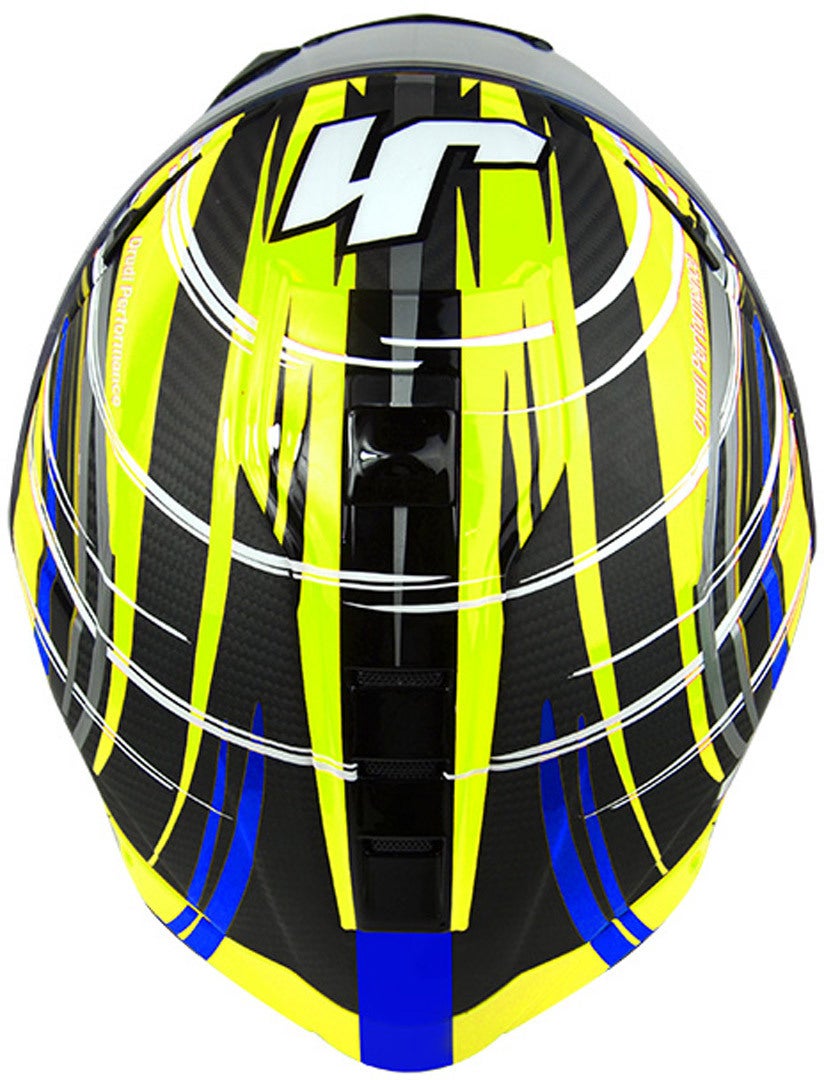 Just1 J-GPR Torres Replica Carbon 22.06 Helmet yellow/blue L (59/60) Figure 2
