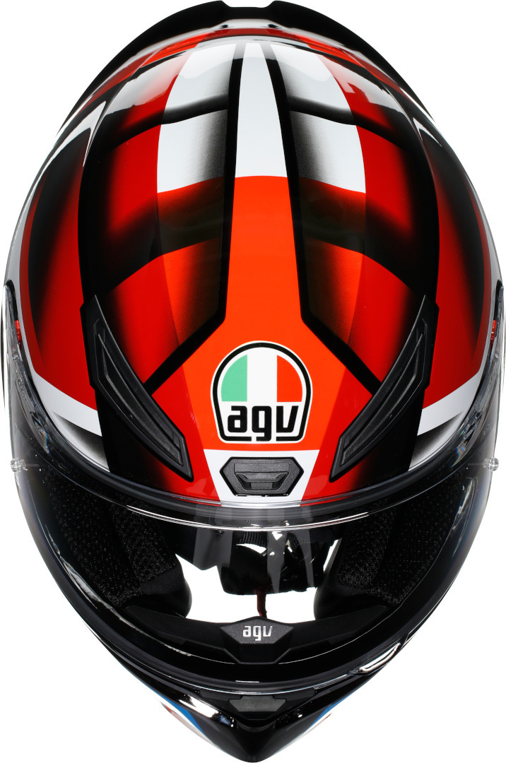 AGV K1 S Fastlap 2.0 Helmet black/red/blue S (55/56) Figure 7
