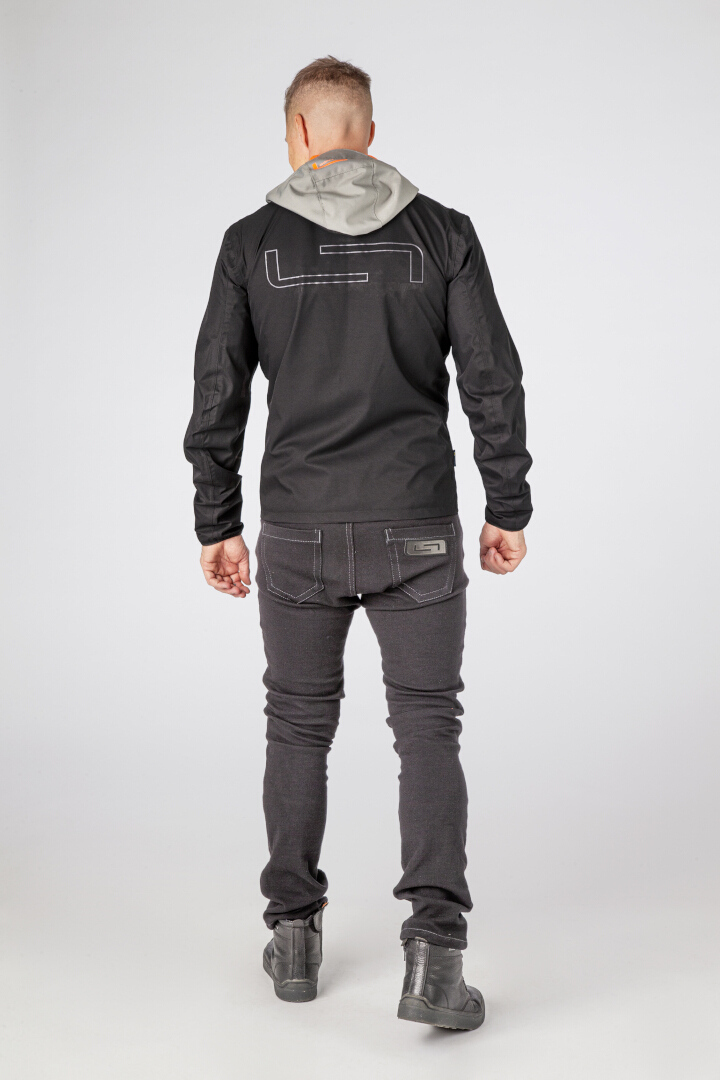 Lindstrands Rexbo Motorcycle Textile Jacket grey/orange 60 Figure 7