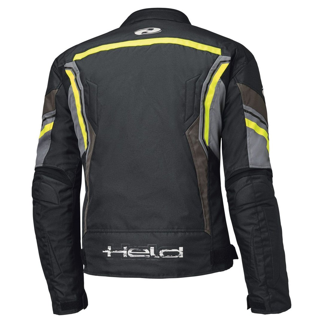 Held Baxley Top waterproof Motorcycle Textile Jacket black/neon 4XL Figure 2