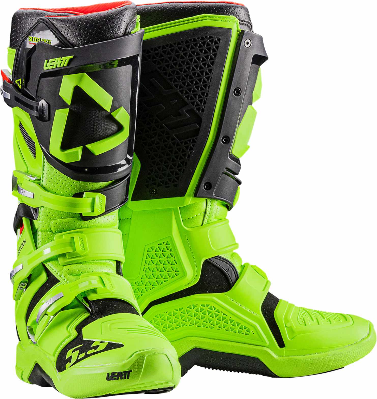 Leatt 5.5 FlexLock Cizme de motocross verde/albastru 44,5 Figura 5