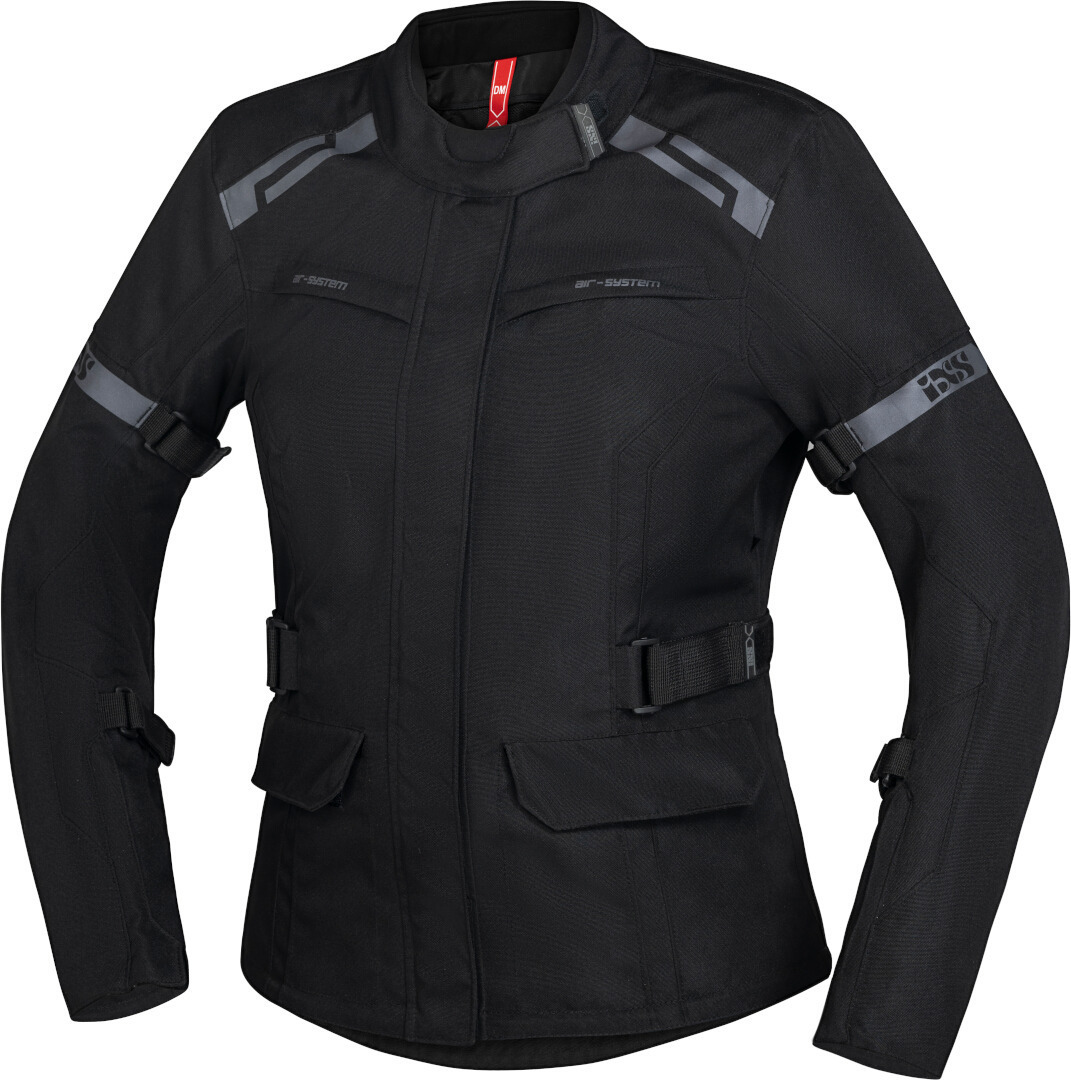 IXS Evans-ST 2.0 Jachetă textilă impermeabilă pentru doamne negru XXL Figura 1