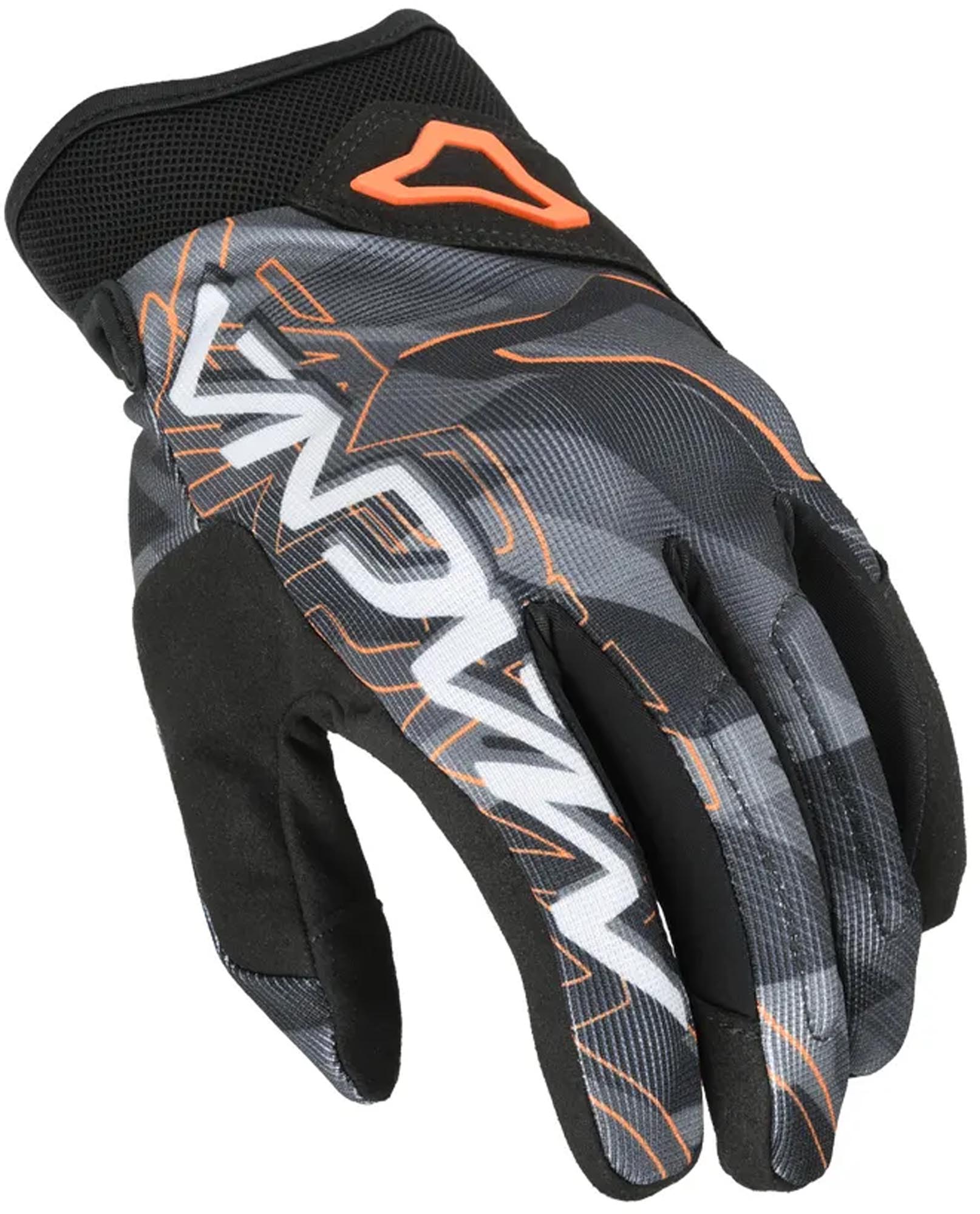 Macna Decode Motorcycle Gloves black/orange/white XL Figure 1