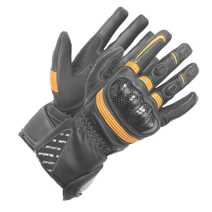 Büse Misano 2015 Handsker sort/orange 11 Figur 1