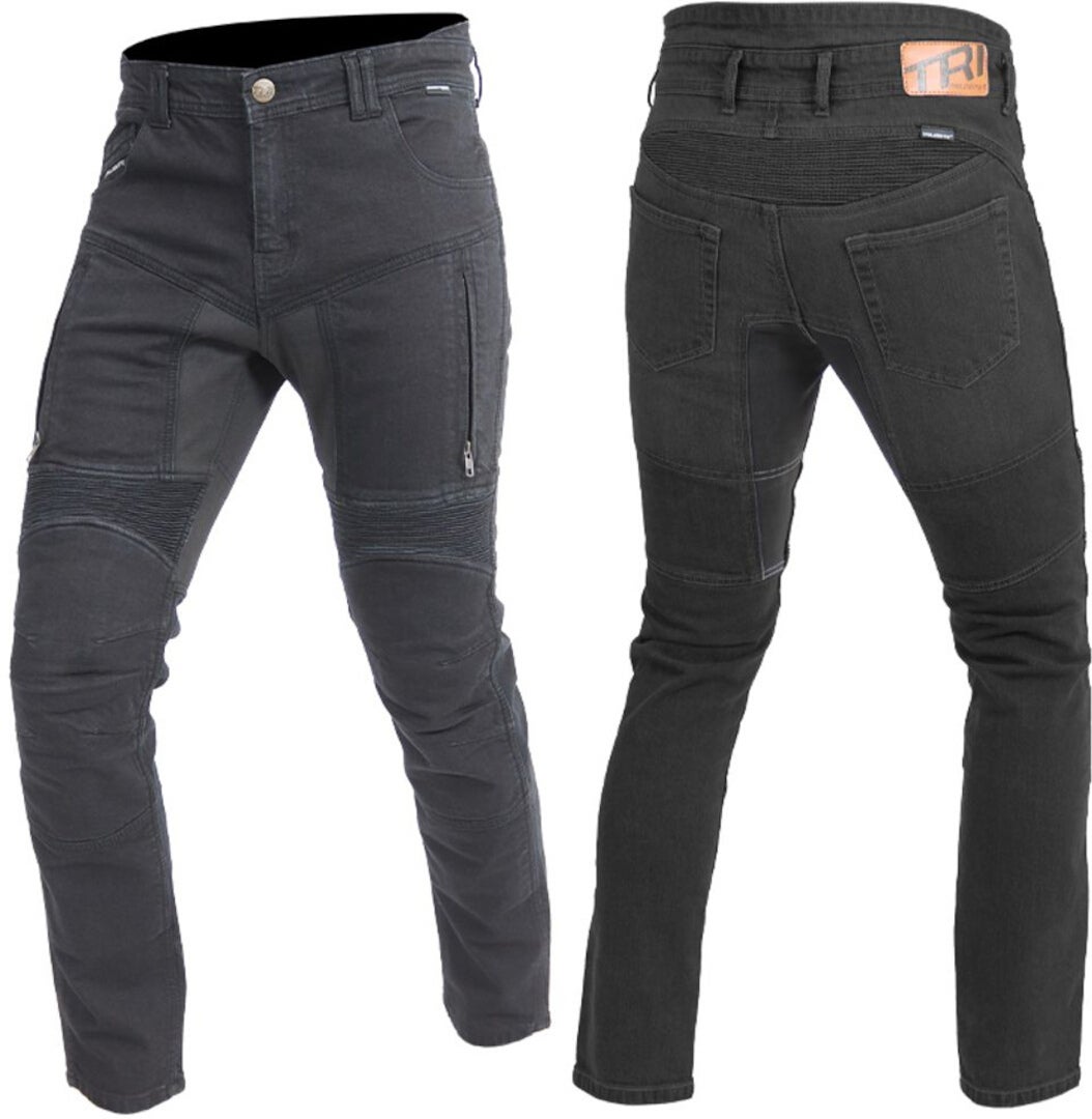 Trilobite Parado Black Skinny Motorcycle Jeans 32/32 Figure 1
