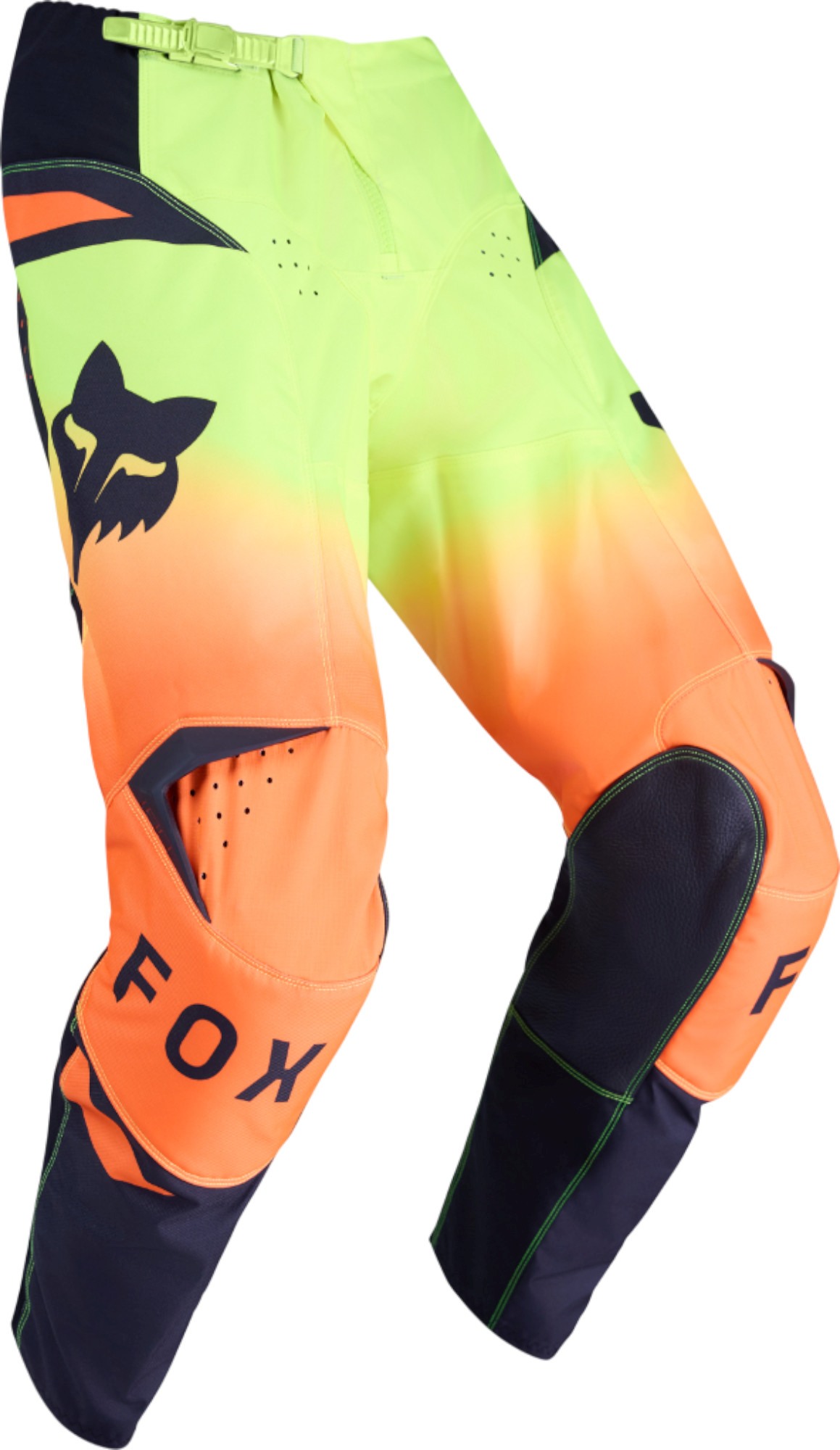 FOX 180 Shield Motocross Pants black/orange 36 Figure 1