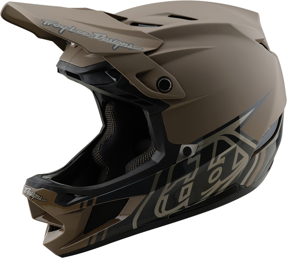 Troy Lee Designs D4 Mips Stealth Composite Downhill Helm M (57/58) Abbildung 1