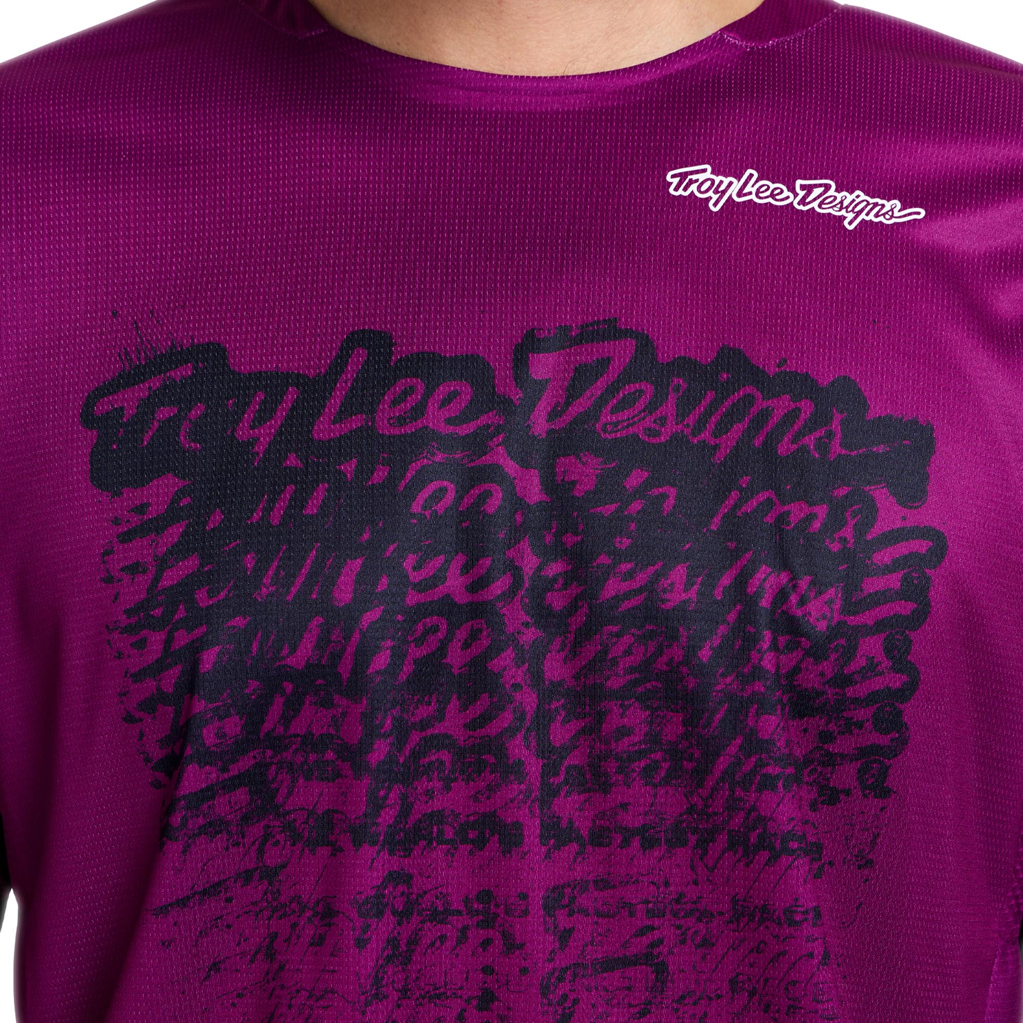 Troy Lee Designs GP Pro Stamp Motocross Jersey lila XL Abbildung 4