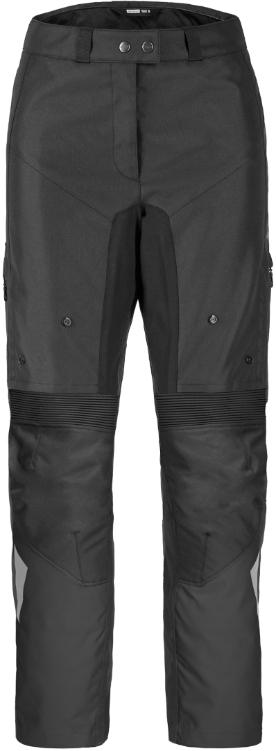 Spidi Crossmaster Dames Motorfiets Textiel Broek Zwart S Standaard Figuur 1