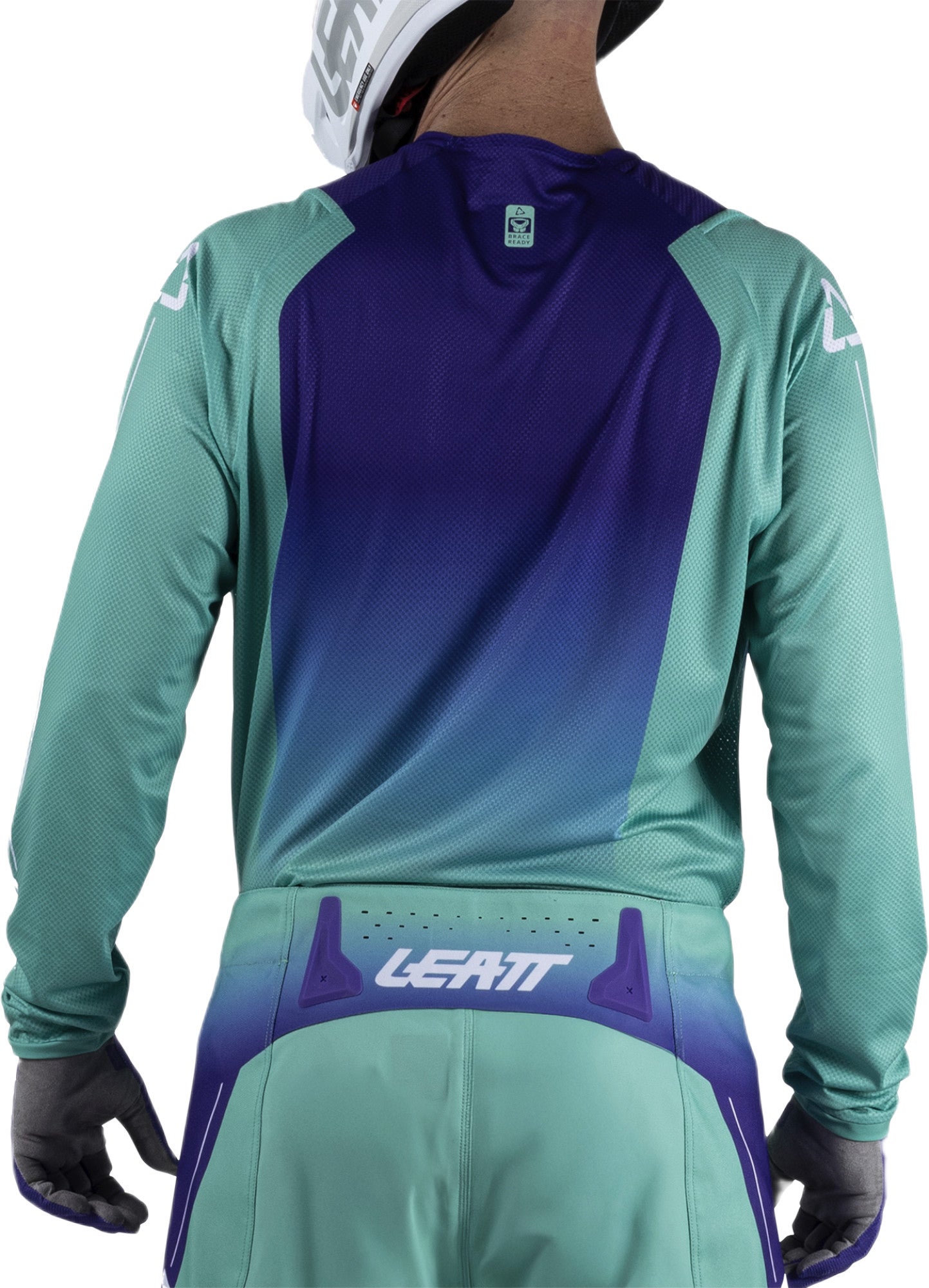 Leatt Moto 4.5 Lite V26 Maillot de motocross violet/vert M Figure 4
