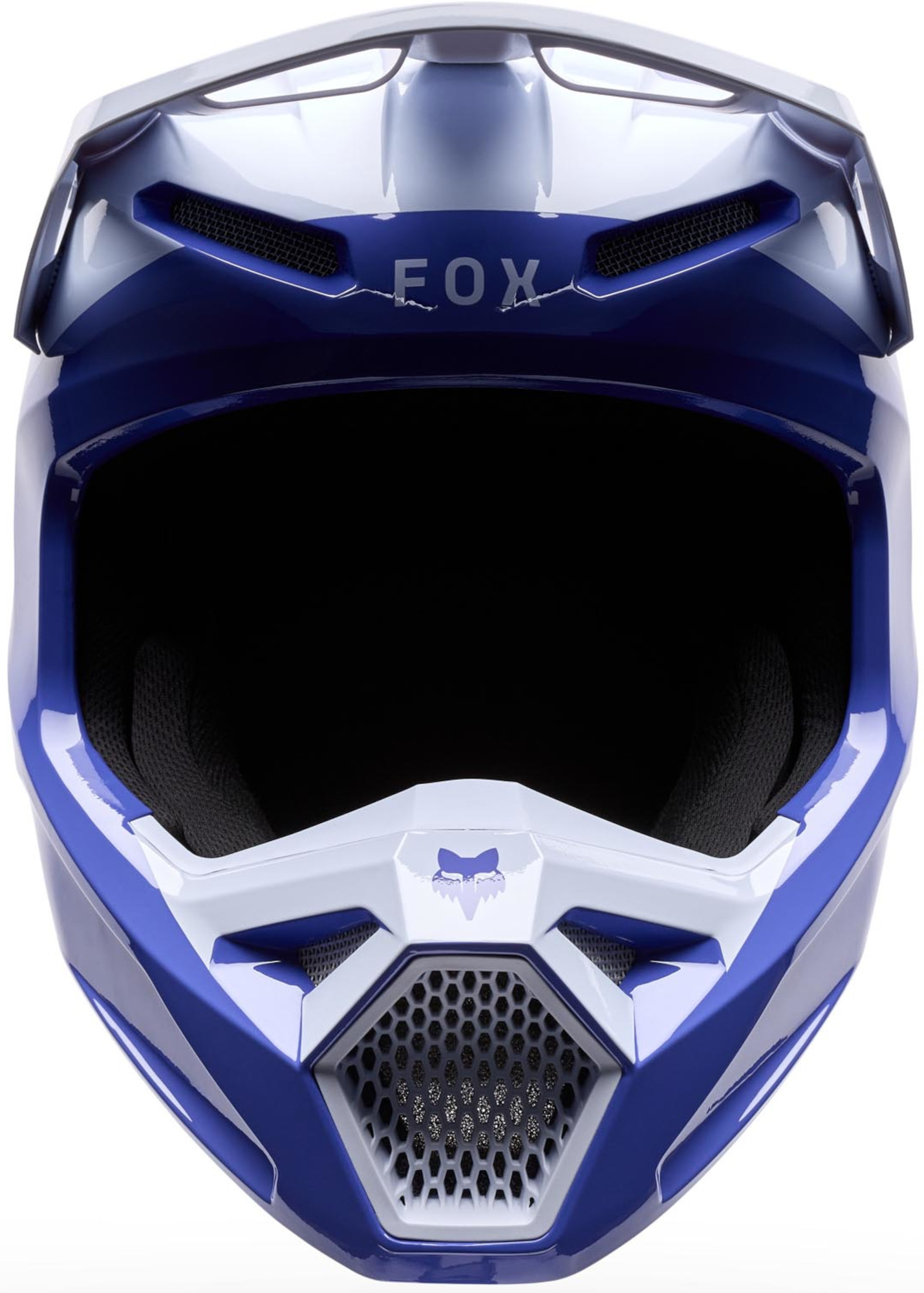 FOX V1 Noble Motocrosshelm paars/wit L Figuur 3