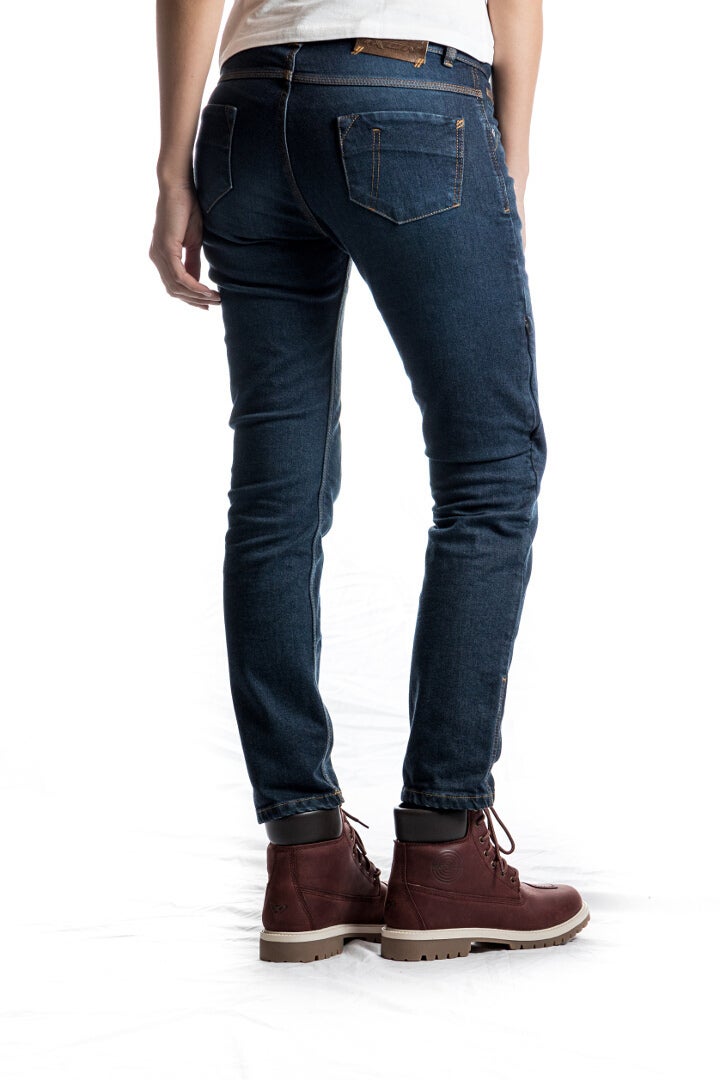 Ixon Billie Dames Motorfiets Jeans Blue Stone Wash 34 Figuur 2