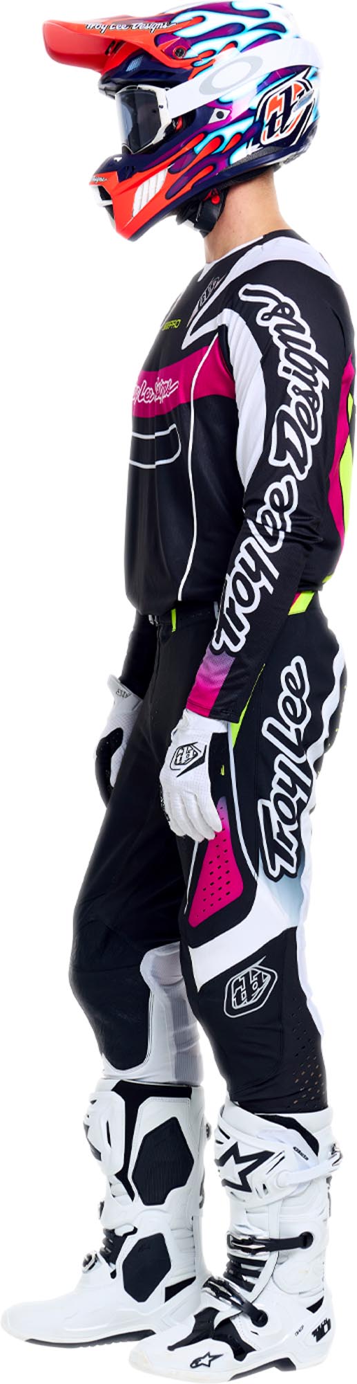 Troy Lee Designs SE Pro Salvo Motocross Pants black/white 32 Figure 15
