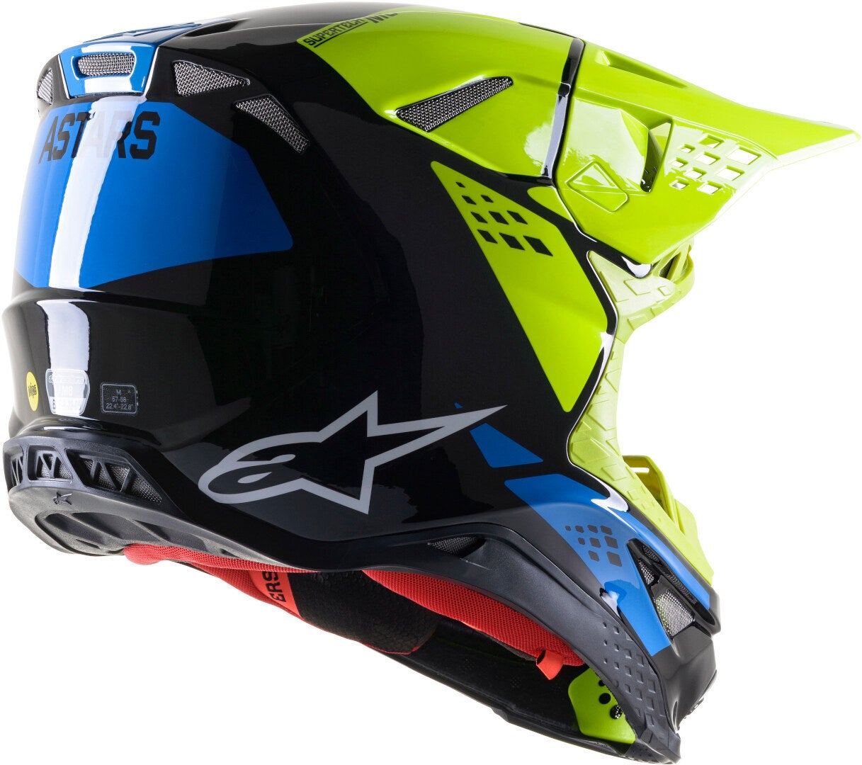Alpinestars Supertech M8 Factory Casque de motocross noir/jaune L Figure 2
