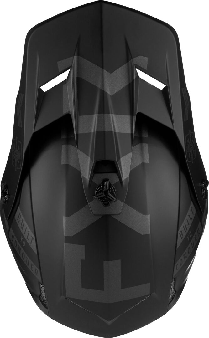 FXR Clutch Gladiator 2024 Casco da motocross nero M (57/58) Figura 2