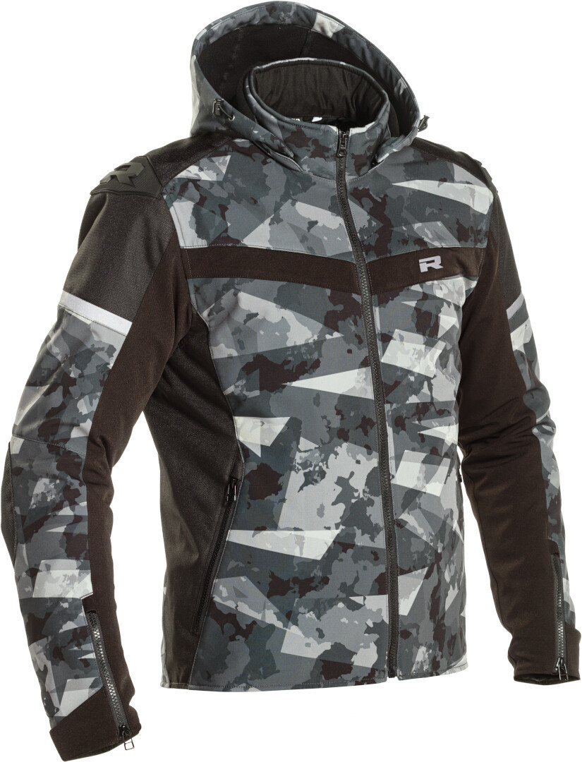 Richa Stealth waterproof Motorcycle Textile Jacket grey/camouflage L Figure 1