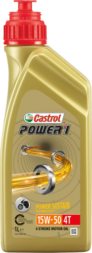Castrol Power 1 4T 15W-50 Ulei de motor 1 litru Figura 1 Castrol Power 1 4T 15W-50 Ulei de motor 1 litru Figura 1