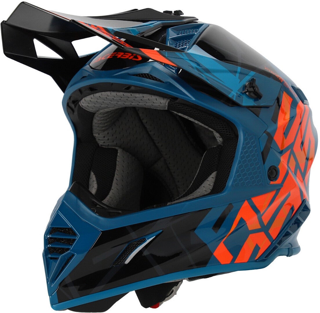 Acerbis X-Track 2024 Casco da motocross Verde/Nero M (57/58) Figura 1