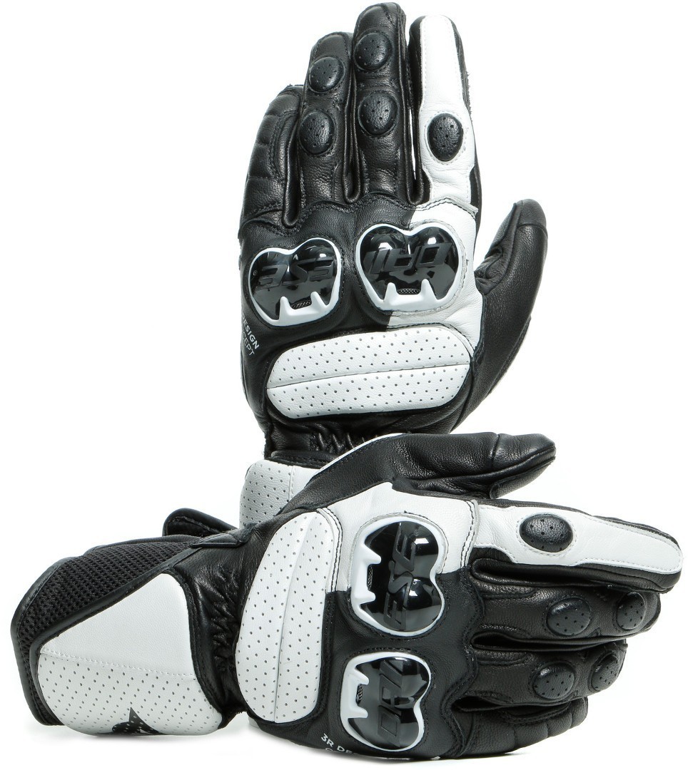 Dainese Impeto Motorcykel handsker Sort/hvid M Figur 2
