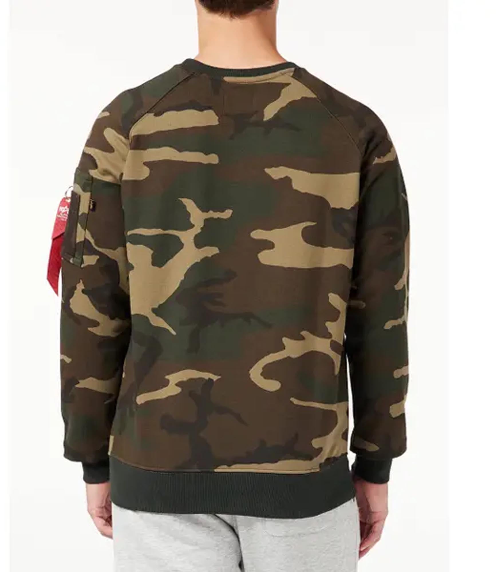 Alpha Industries X-Fit Camo Суитшърт Камуфлаж XXL Фигура 4