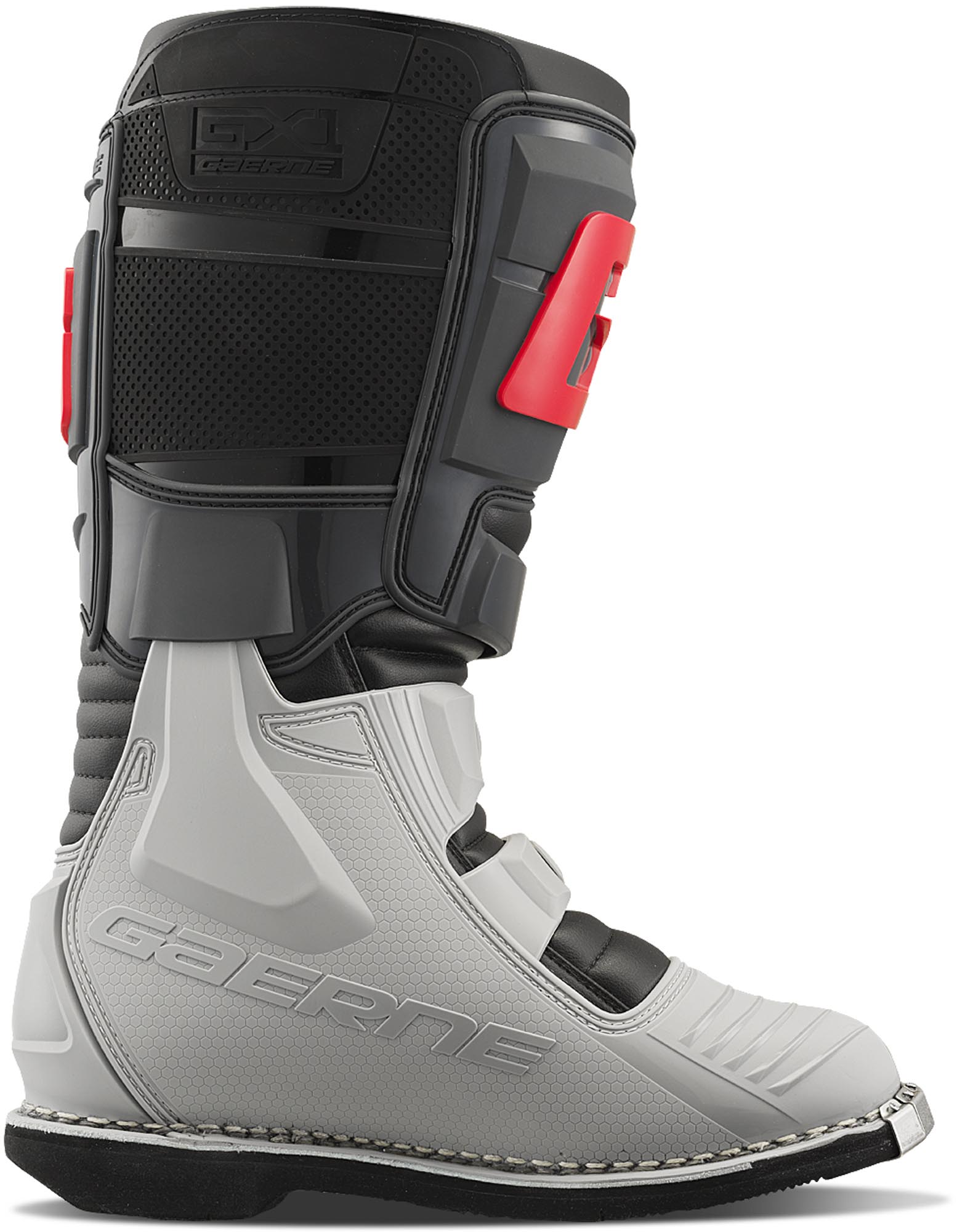 Gaerne GX1 Goodyear Motocross Stiefel grau/rot 48 Abbildung 3
