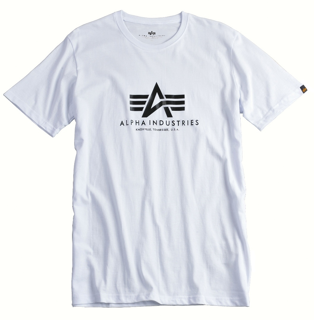 Alpha Industries Basic T-Shirt weiß 4XL Abbildung 1