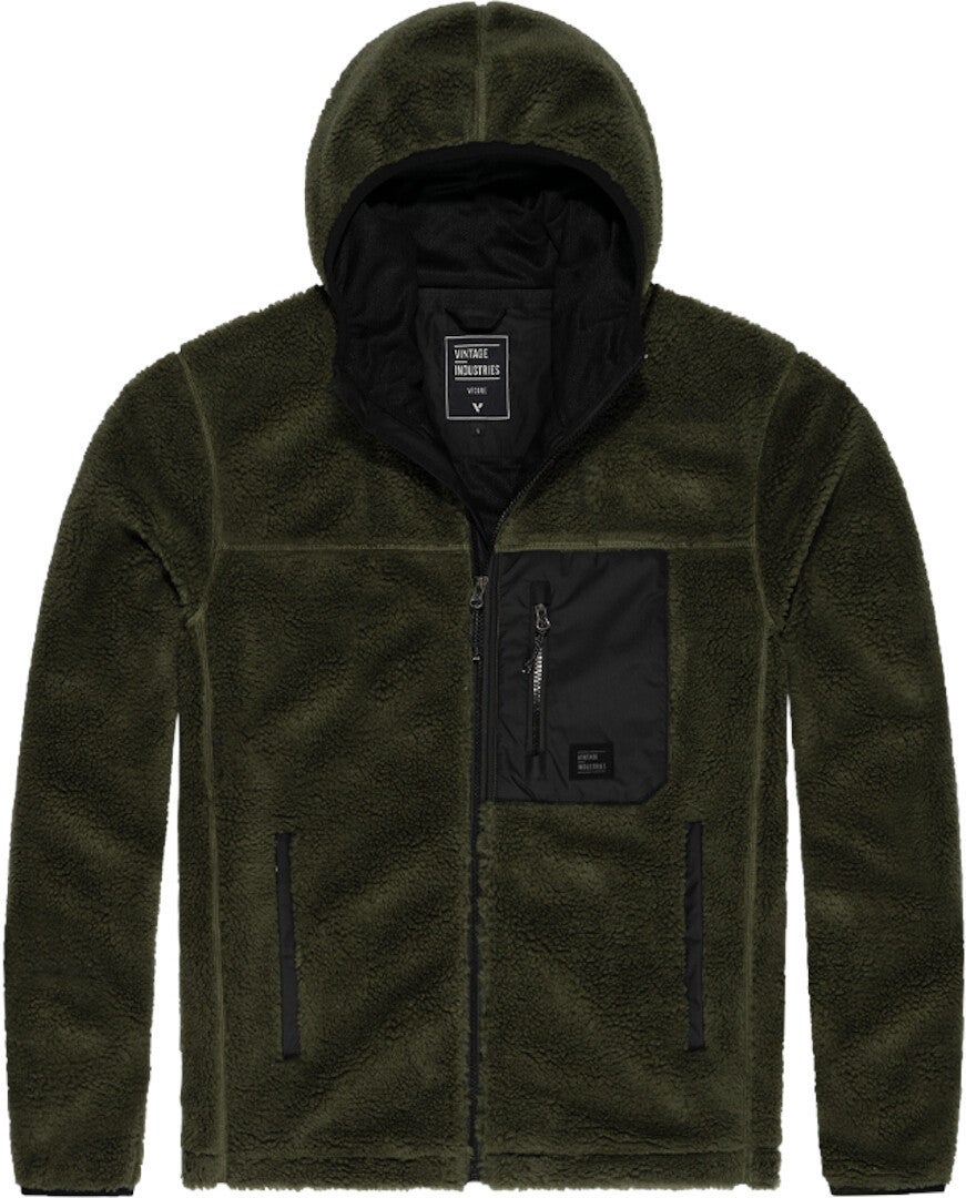 Vintage Industries Dustin Sherpa Fleece Jacket-image-954003429