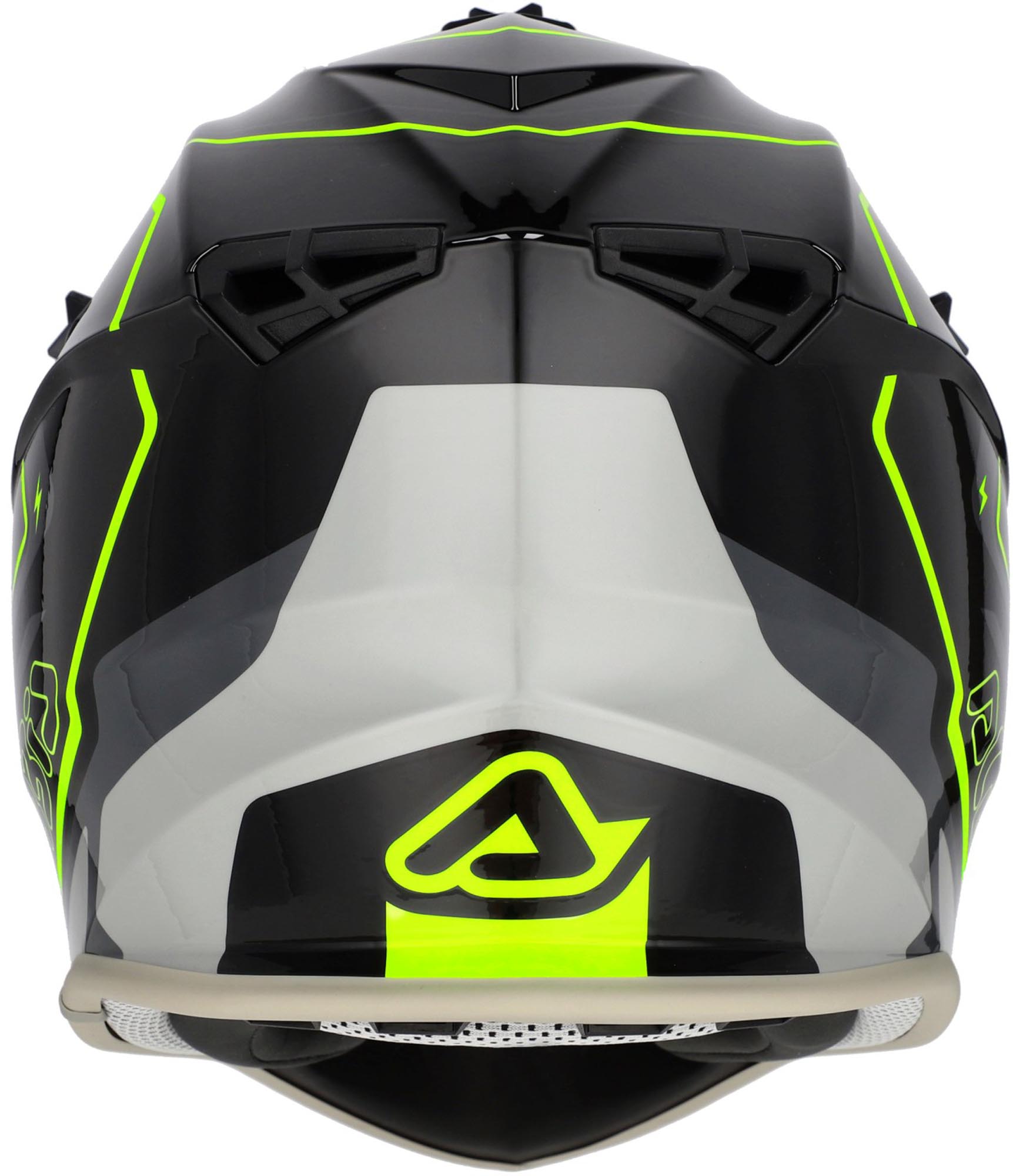 Acerbis Linear 2026 Motocrosshjelm sort/grå/fluo-gul S (55/56) Figur 5