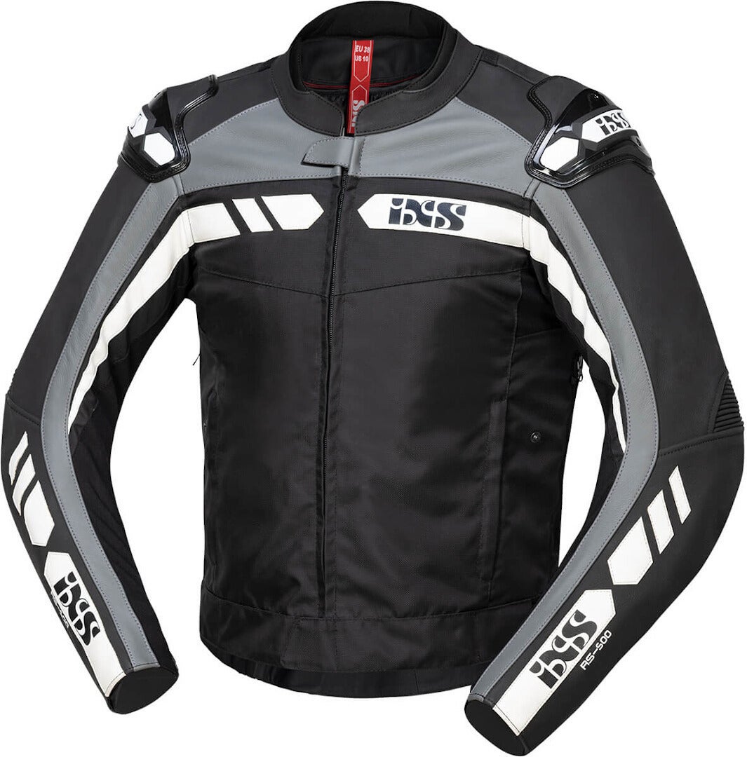 IXS RS-500 1.0 Blouson de moto en cuir / textile