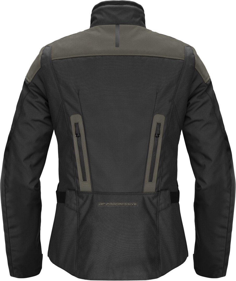 Spidi Traveler 3 Evo H2Out Jachetă textilă impermeabilă pentru motociclete Negru/Măsliniu M Figura 2