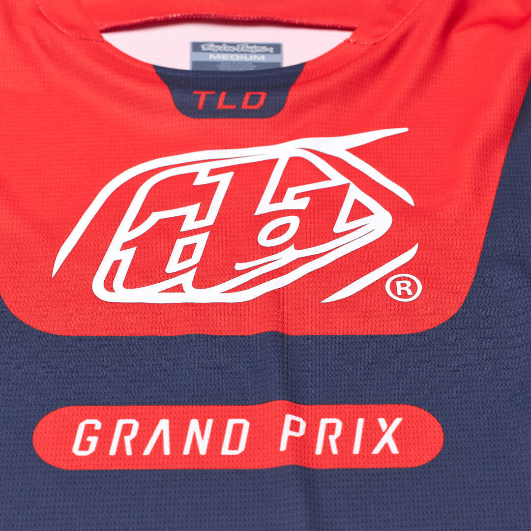 Troy Lee Designs GP Pro Blends Motocross trøje blå/orange M Figur 3
