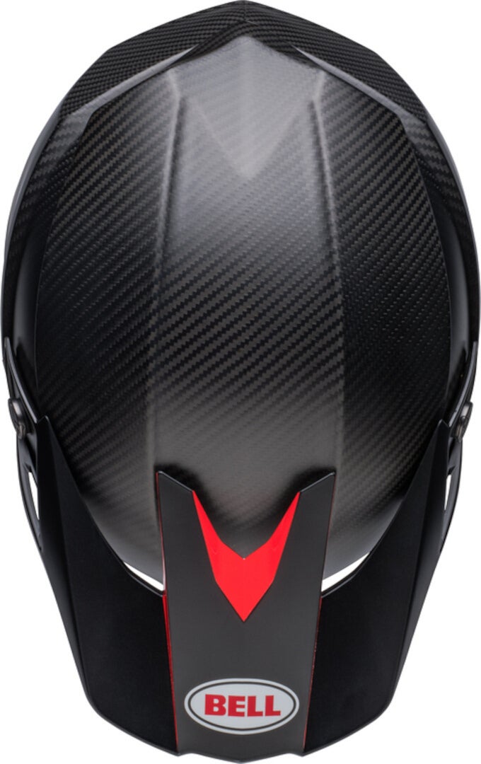 Bell Moto-10 Spherical Satin Gloss Casco da motocross nero/rosso XL (60/61) Figura 9