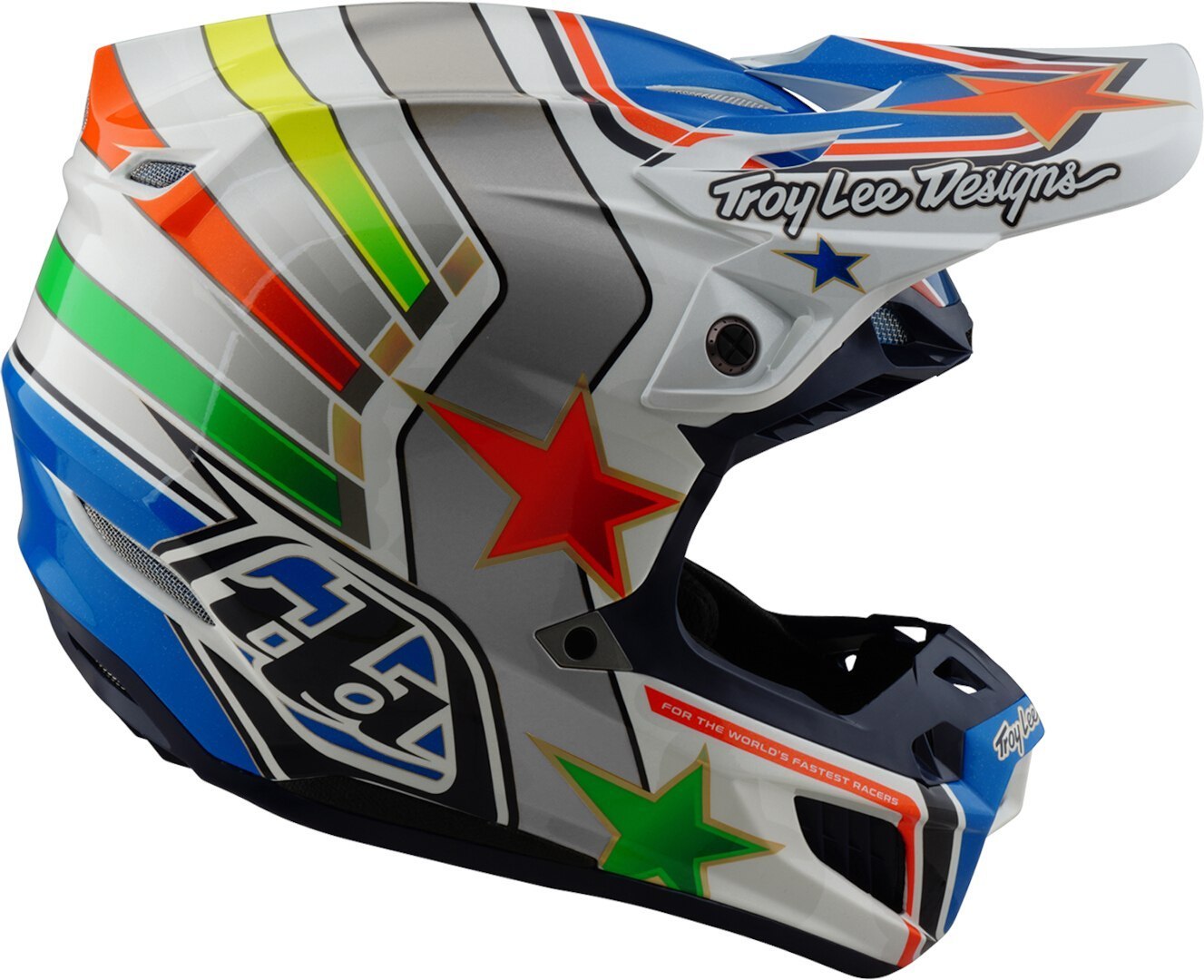 Troy Lee Designs SE5 Composite MIPS Rays Casque Motoross coloré S (55/56) Figure 6