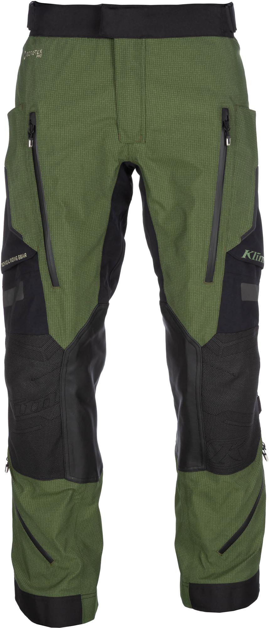 Klim Badlands Pro A3 Rogue Gore-Tex Motorcycle Textile Pants olive/green Long 38 Figure 1