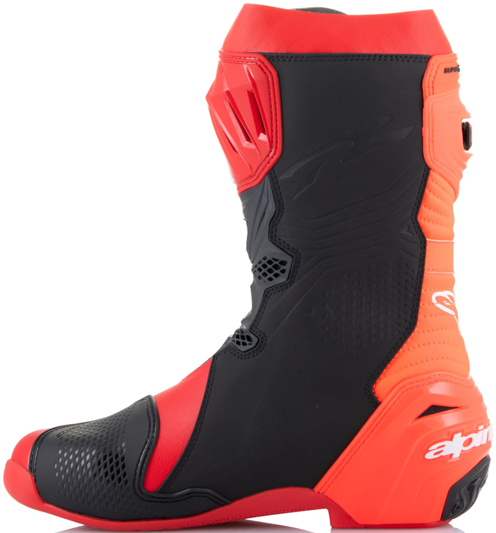 Alpinestars Supertech R Motorcycle Boots red/black/white 38 Figure 6