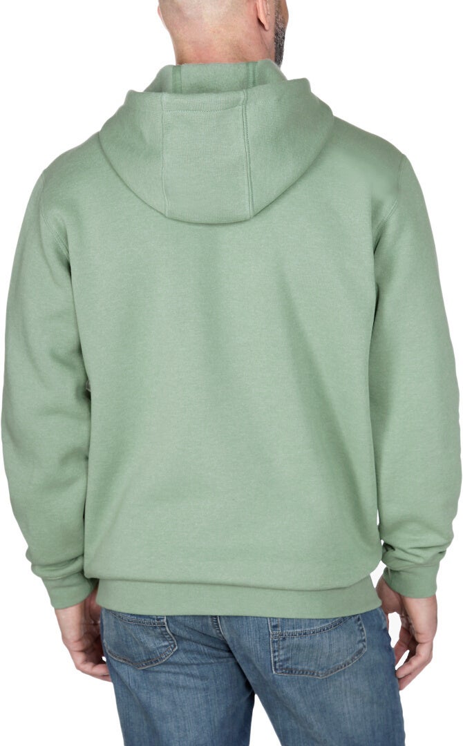 Carhartt Signature Logo Midweight Capuche Vert clair/blanc XS Figure 3