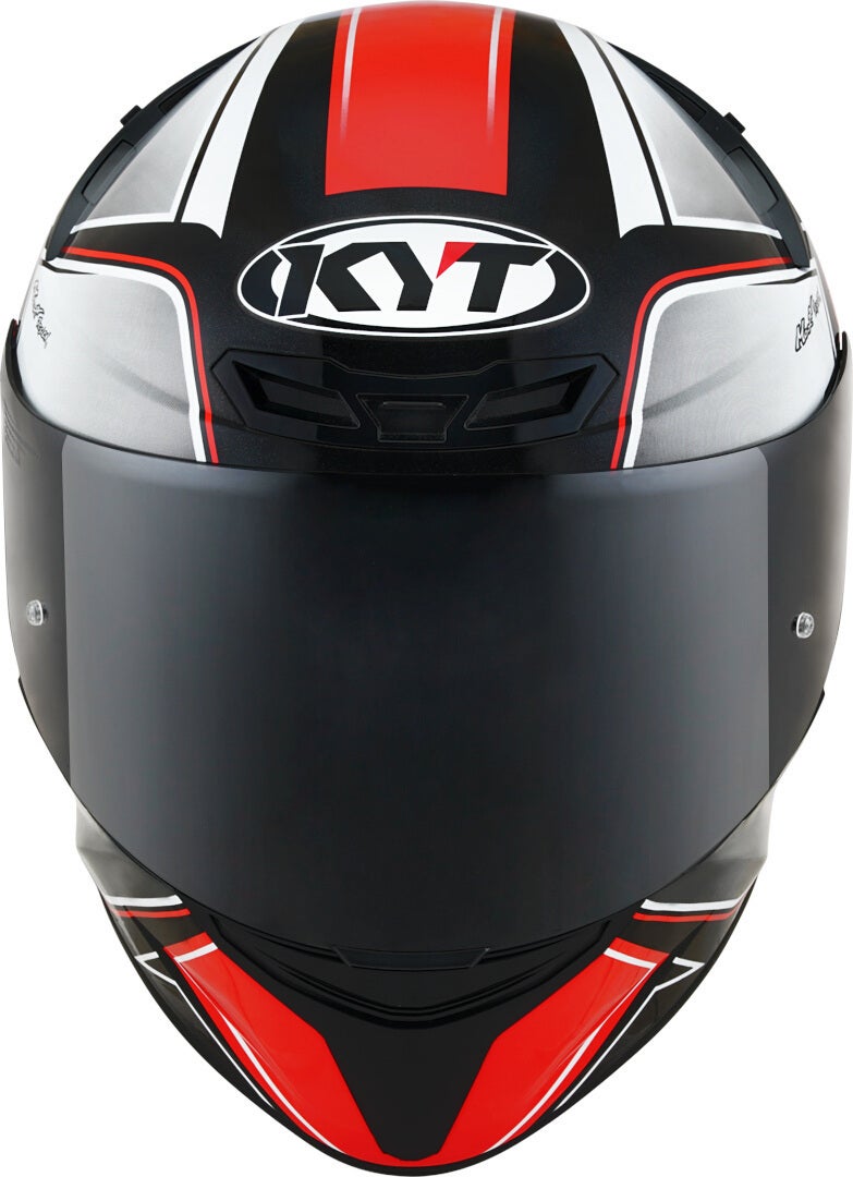 KYT TT Course Tourist Casco grigio/nero/rosso L (59/60) Figura 6