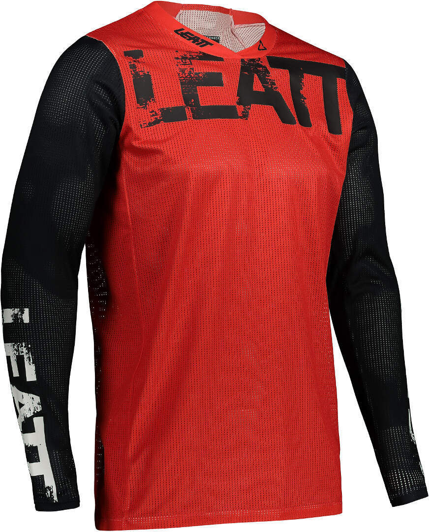 Leatt Moto 4.5 X-Flow Motocross Jersey rot L Abbildung 1