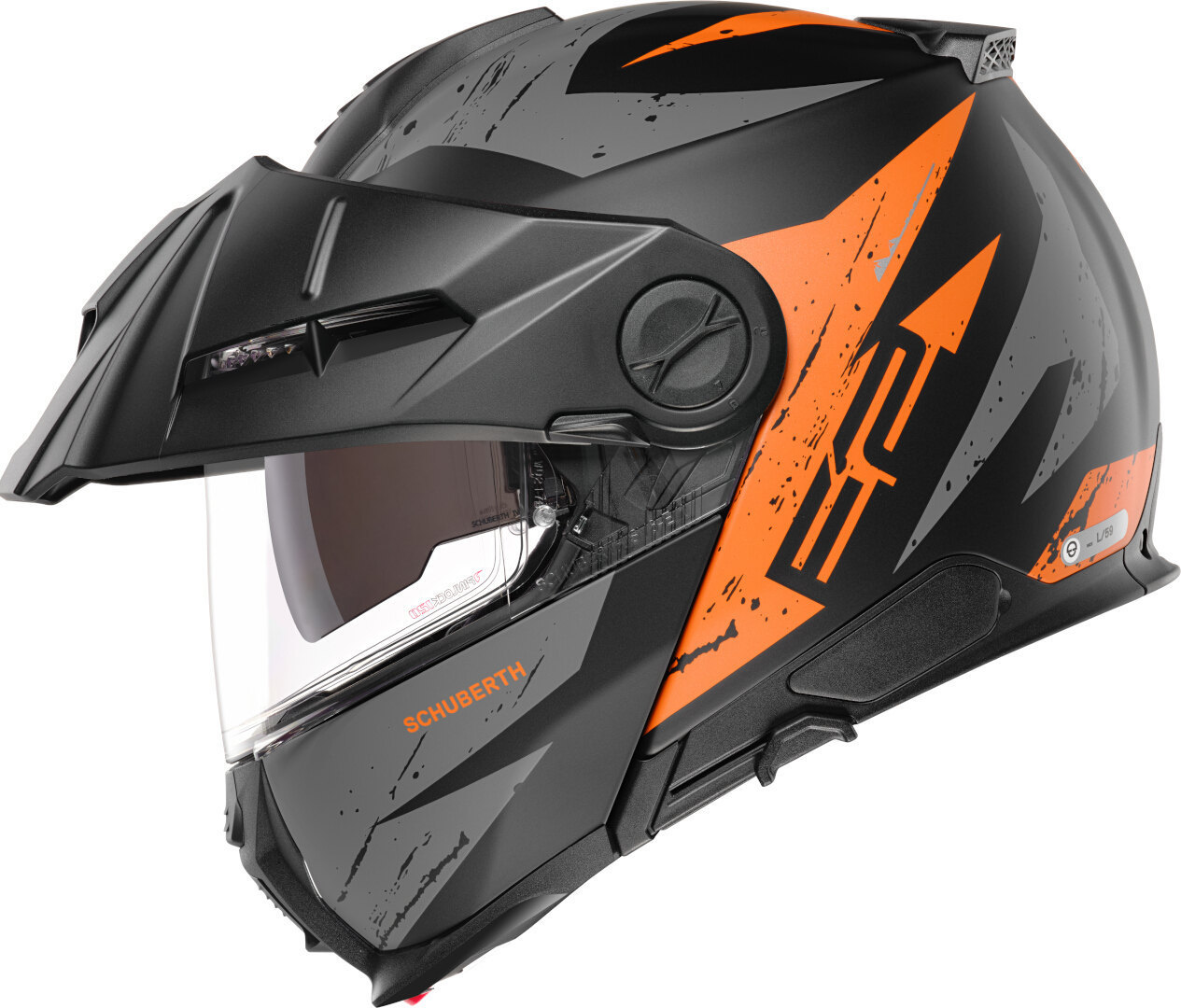 Schuberth E2 Explorer Casque noir mat/orange XXL (63) Figure 2