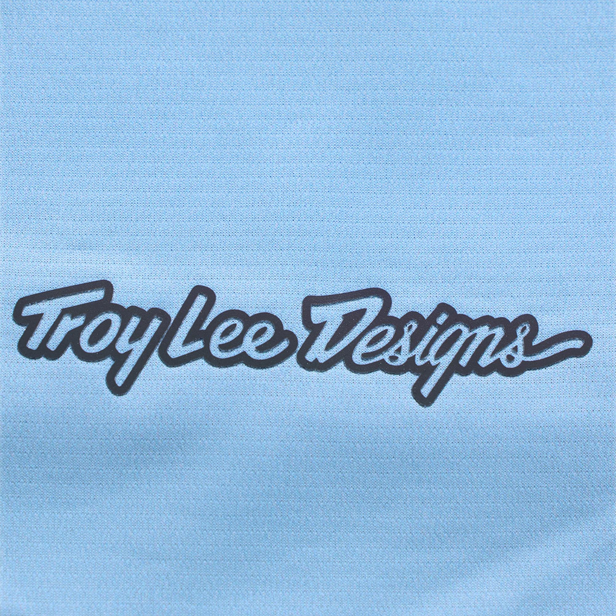 Troy Lee Designs Lilium Pro Mono Maillot de vélo à manches courtes pour dames bleu clair XS Figure 9