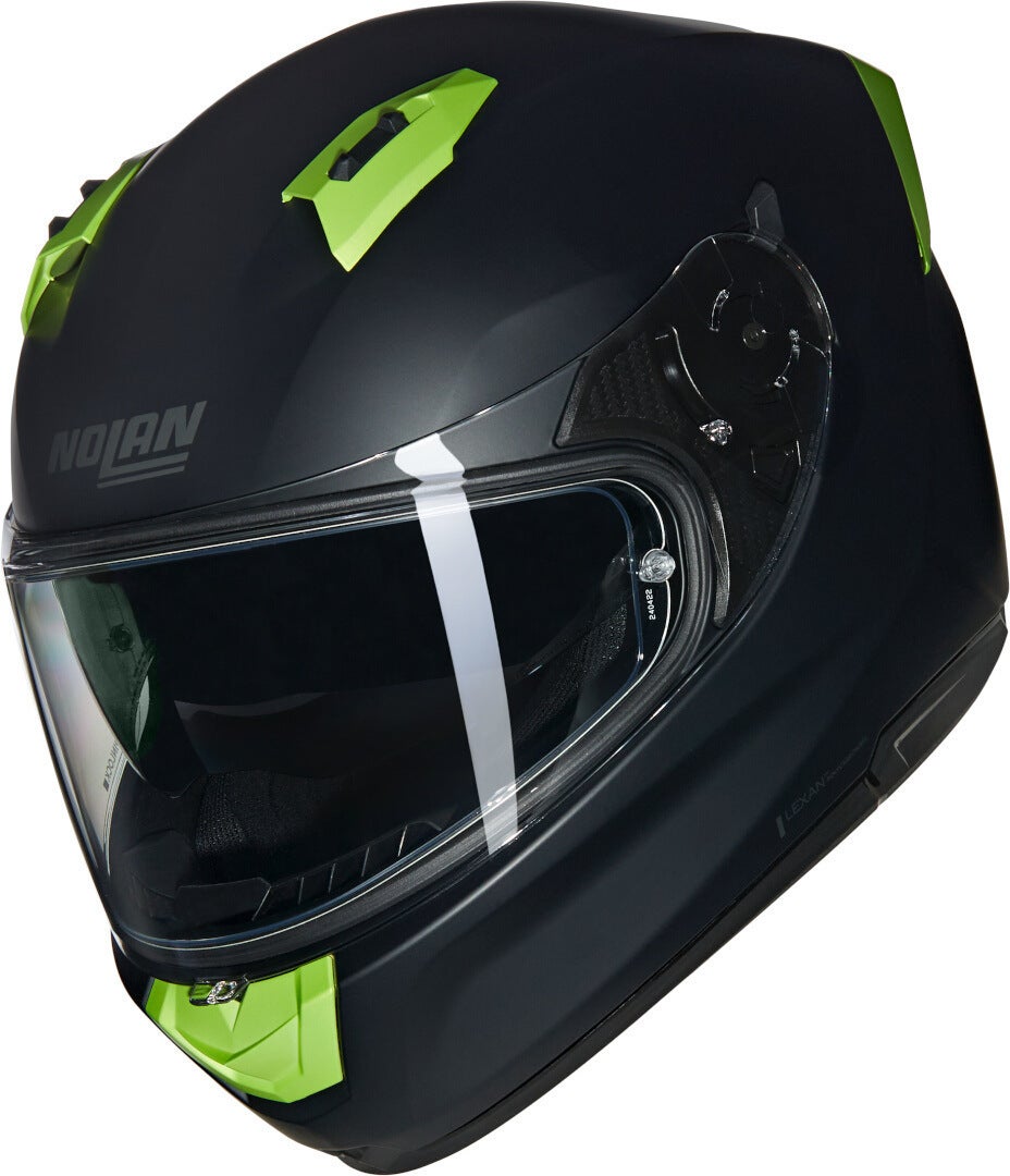Nolan N60-6 Classico Nobile Přilba černá mat/neon S (56) Obrázek 1