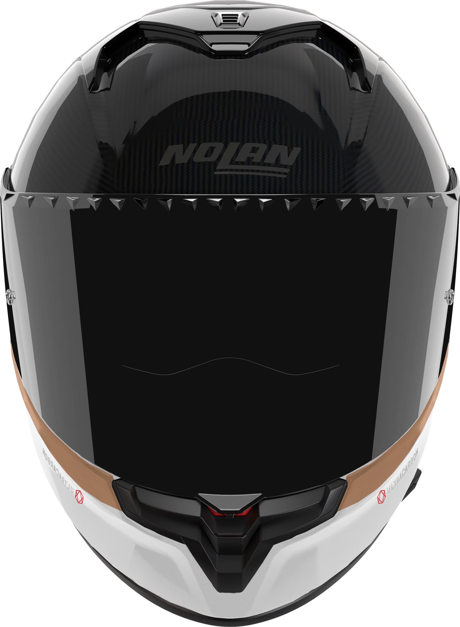 Nolan X-904 Ultra Carbon Verniciatura Speciale Casque Blanc/Marron M (58) Figure 4