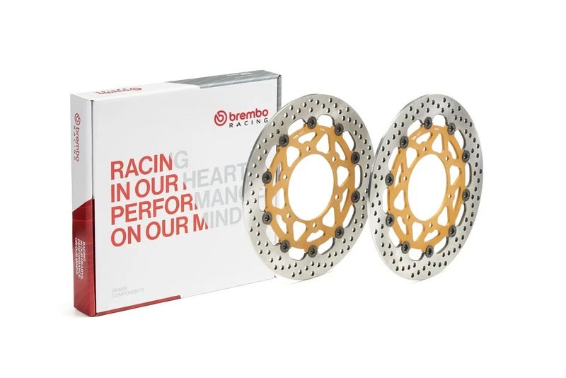 Brembo S.p.A. UPGRADE Supersport runde schwimmende Bremsscheiben – nach Paar Abbildung 2